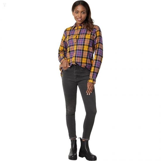 L.L.Bean Scotch Plaid Flannel Tunic Ancient Culloden ID-EAaqdXPm