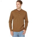 L.L.Bean River Driver Shirt Long Sleeve Henley Regular Maple Brown Heather ID-UFt6vXDc