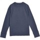 L.L.Bean Unshrinkable Mini Waffle Long Sleeve (Big Kids) Carbon Navy ID-NxDvrOU3