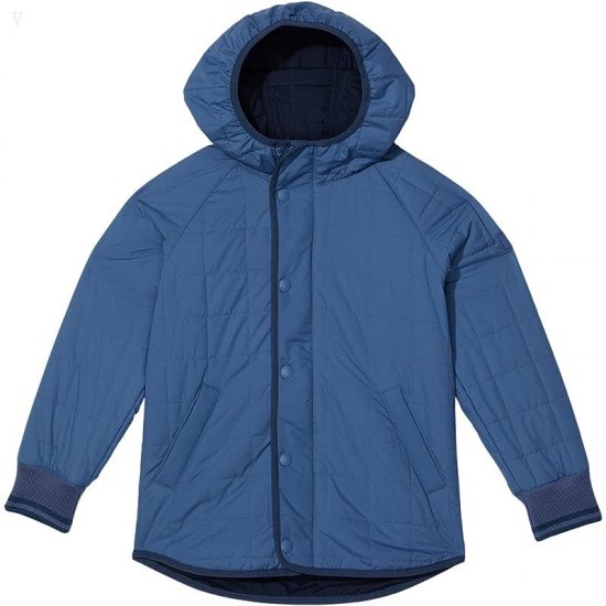 L.L.Bean Soft Quilted Jacket (Big Kids) Moonlight Blue ID-wwqFhGFB