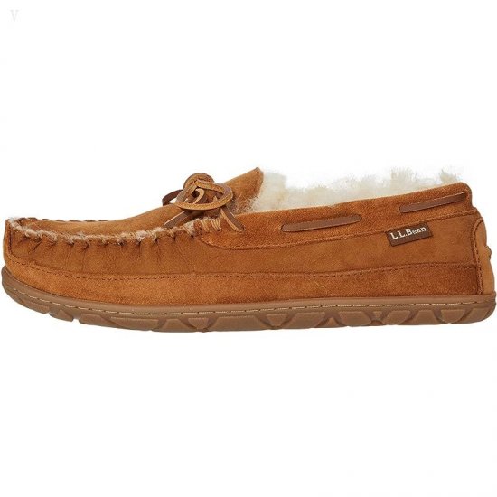 L.L.Bean Wicked Good Moccasins Brown ID-SODVrmVj