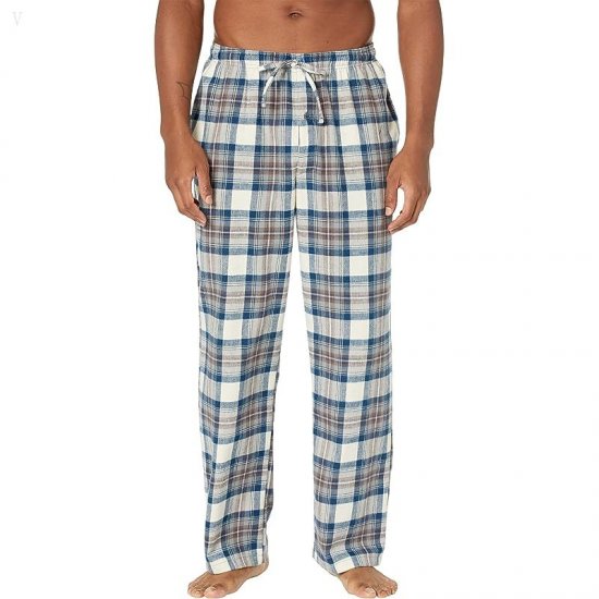 L.L.Bean Scotch Plaid Flannel Pajamas Regular Indigo Tartan ID-q9Z7rg4w