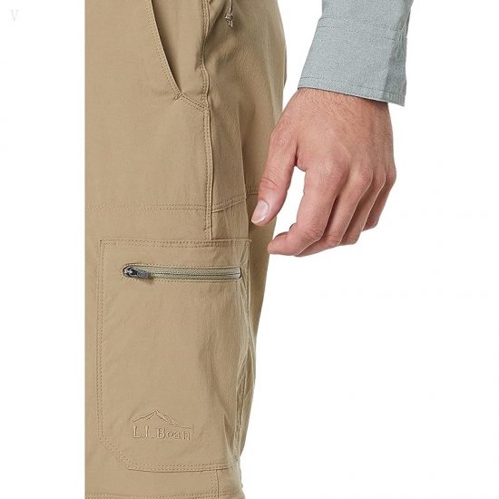 L.L.Bean Cresta Hiking Zip Off Pants Dark Driftwood ID-IN9EJAuE