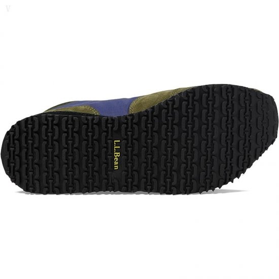 L.L.Bean Katahdin Retro Hiker (Toddler/Little Kid/Big Kid) Dusty Navy/Deep Olive ID-cikmT4Wh