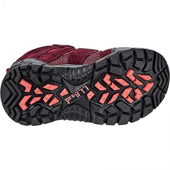 L.L.Bean Trail Model Water Resistant Hiker (Toddler) Black Cherry ID-QD2qFxCx