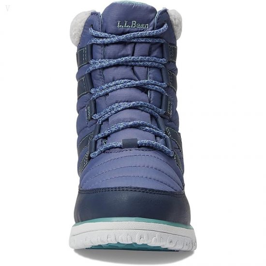 L.L.Bean Ultralight Boot Quilt Water Resistant Insulated Lace-Up Classic Navy/Midnight ID-tCSyka0A