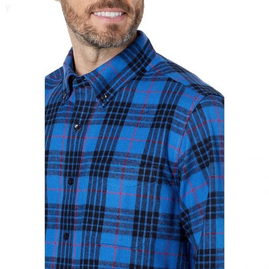 L.L.Bean Scotch Plaid Flannel Traditional Fit Shirt Morgan ID-7y0A6xKK