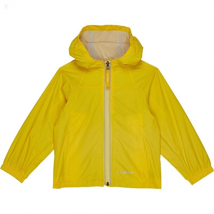 L.L.Bean Discovery Rain Jacket (Toddler) Bright Yellow ID-JKDwgpR0 - Click Image to Close