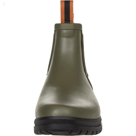 L.L.Bean Rugged Wellie Chelsea Boot Kelp Green/Black ID-BgnfPGXb