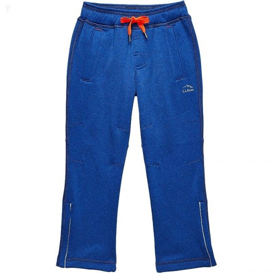 L.L.Bean Mountain Fleece Pants (Little Kids) Regatta Blue Heather ID-E5KE23Qk