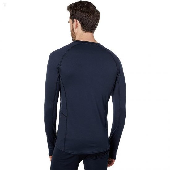 L.L.Bean Midweight Base Layer Crew Long Sleeve Black ID-AKqWuqyd