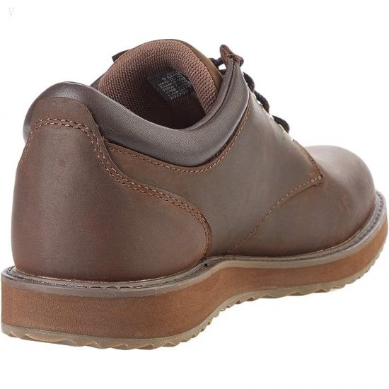 L.L.Bean Stonington Oxford Shoes Plain Toe Deepest Brown ID-rxsRuSD4