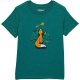 L.L.Bean Graphic Tee Glow in the Dark (Big Kids) Emerald Spruce Fox ID-lQDlHbZO