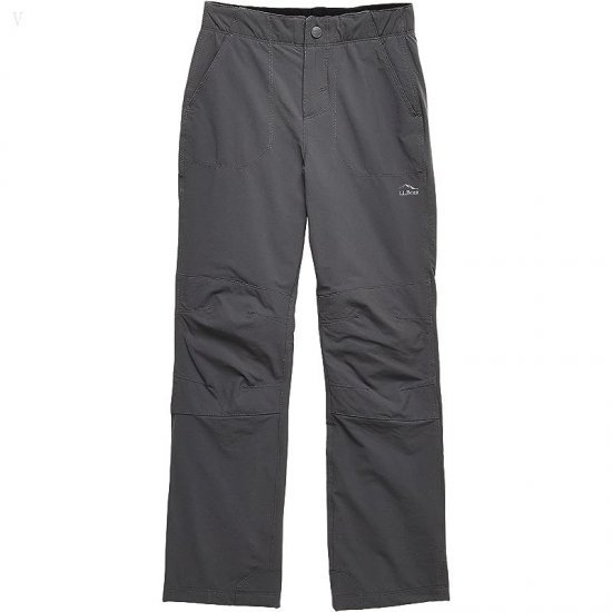 L.L.Bean Cresta Hiking Pants (Lined Kids) Alloy Gray ID-paCzIG5r