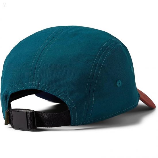 L.L.Bean Mountain Classic 5 Panel Hat Color-Block Spruce/Tuscan Olive ID-fBHBm2dm