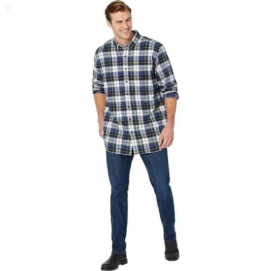 L.L.Bean Scotch Plaid Flannel Traditional Fit Shirt - Tall Vintage Tartan ID-lfADAkyP