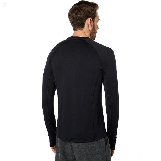 L.L.Bean Heavyweight Base Layer Crew Long Sleeve Black ID-qJMmaSHO