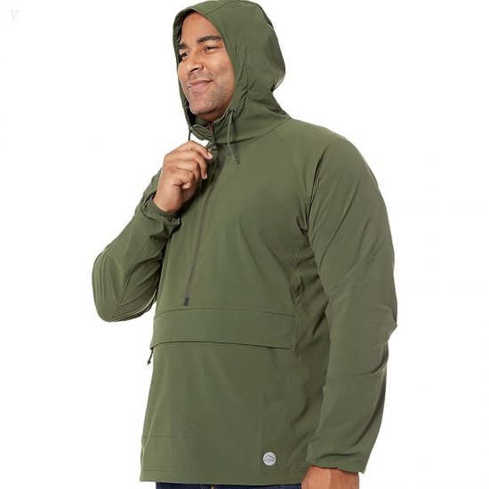 L.L.Bean Venture Stretch Anorak - Tall Forest Shade ID-HtE7OTrS