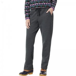 L.L.Bean 1912 Straight Leg Sweatpants Charcoal Heather ID-GxsILV1c