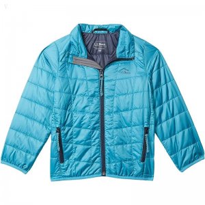 L.L.Bean PrimaLoft Packaway Jacket (Little Kids) Island Blue ID-JvFygKLF