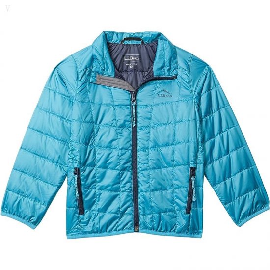 L.L.Bean PrimaLoft Packaway Jacket (Little Kids) Island Blue ID-JvFygKLF