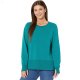 L.L.Bean Petite Bean's Cozy Split Hem Sweatshirt Warm Teal Heather ID-DMFNdKyX L.L.Bean Petite Bean's Cozy Split Hem Sweatshirt Warm Teal Heather ID-DMFNdKyX