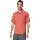 L.L.Bean Lakewashed Camp Shirt Short Sleeve Traditional Fit Mineral Red ID-M8SqcNqn