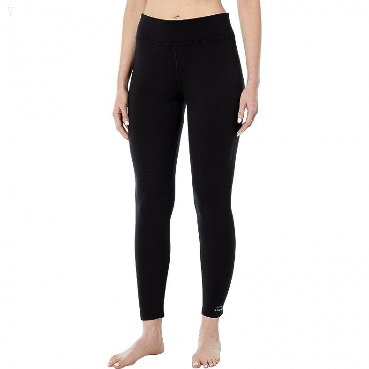 L.L.Bean Cresta Midweight 250 Pants Dark Black ID-3qby4IoR - Click Image to Close