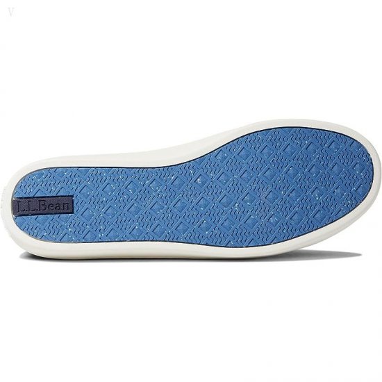 L.L.Bean Eco Bay Knit Sneaker Lace-Up Classic Navy ID-JxGw3lSw