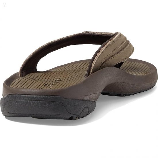 L.L.Bean Swift River Flip-Flop Sandal Gunsmoke ID-V6doB6BP