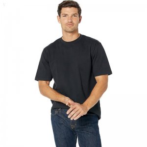 L.L.Bean Carefree Unshrinkable T-Shirt without Pocket Short Sleeve Black ID-0UfsnVgu