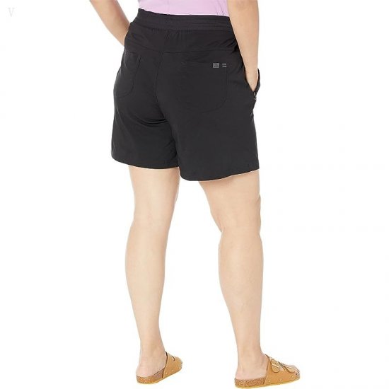 L.L.Bean Plus Size Vista Camp Shorts 7\\ Classic Black ID-hEK7Q40J