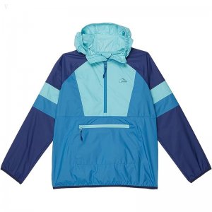 L.L.Bean Wind and Rain Anorak (Big Kids) Marine Blue/Sea Blue ID-O4jUm2Vk