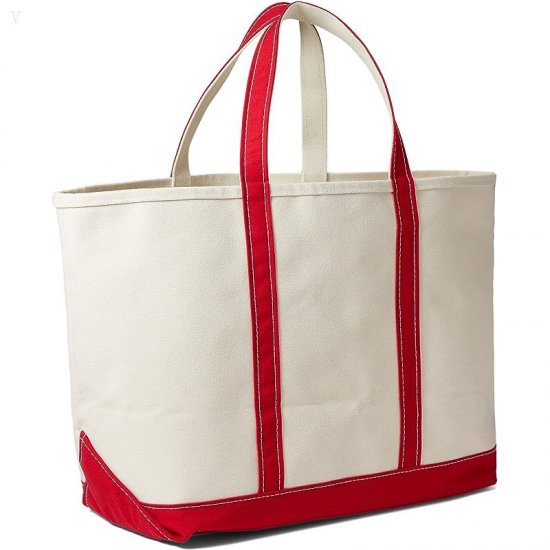 L.L.Bean Boat and Tote Large Red Trim ID-8LEt4wUk