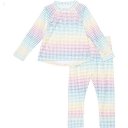 L.L.Bean Wicked Warm Midweight Underwear Set Print (Toddler) Rainbow Dots ID-PHHZ1swg