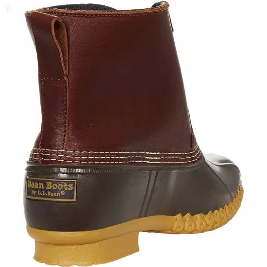 L.L.Bean Bean Boot 8\\ Dark Earth/Bean Boot Brown/Gum/Rust Orange ID-f7BWPuJr