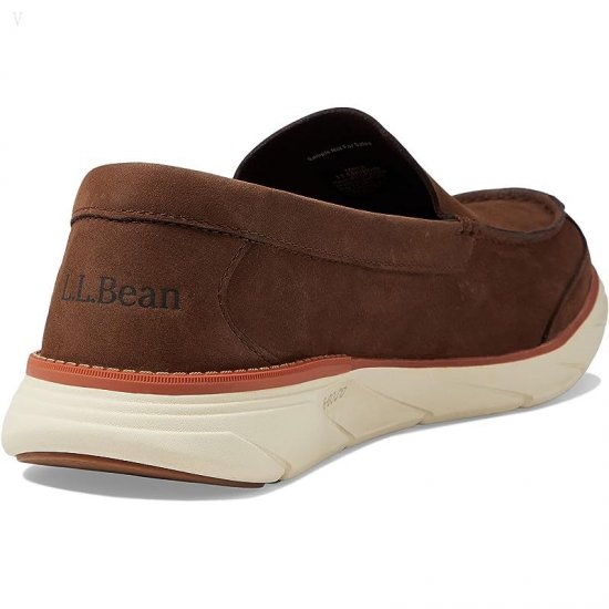 L.L.Bean Kennebec Slip-On Shoe Dark Earth ID-qDY558XF