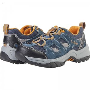 L.L.Bean Trail Model Hiker Low (Toddler/Little Kid/Big Kid) Carbon Navy ID-dCiyuf5h