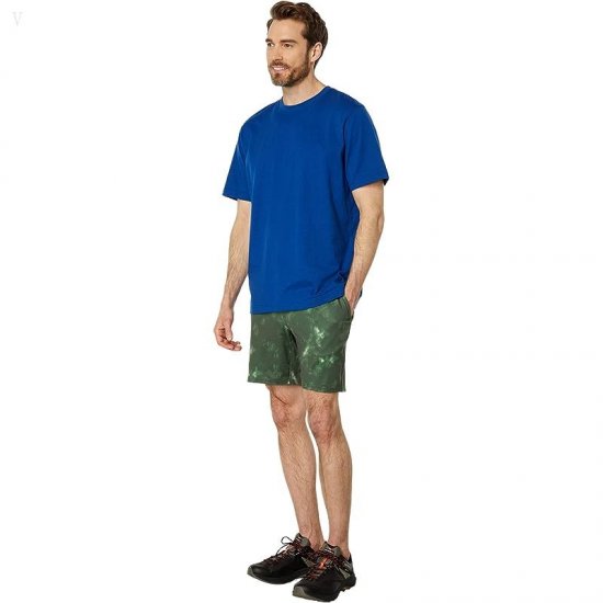 L.L.Bean VentureSoft Shorts Printed Sea Green Camo ID-ndiSjy8C