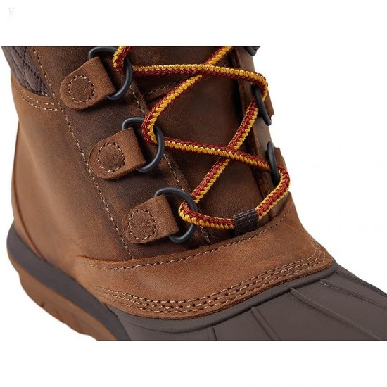 L.L.Bean Storm Chaser Lace Boot 5 Toasted Coconut/Bean Boot Brown ID-GsN8m1WM