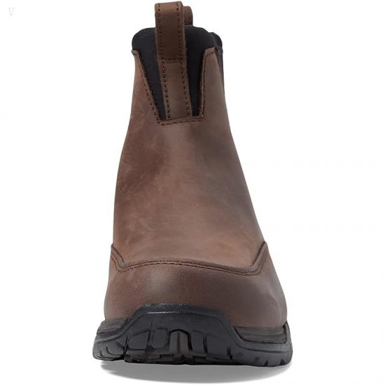 L.L.Bean Traverse Trail Boot Leather Pull-On Water Resistant Insulated Root Beer ID-Gf9dv1c8