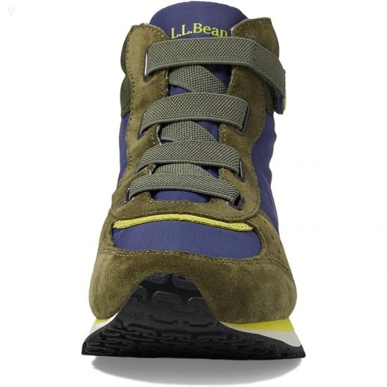 L.L.Bean Katahdin Retro Hiker (Toddler/Little Kid/Big Kid) Dusty Navy/Deep Olive ID-cikmT4Wh