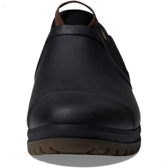 L.L.Bean Rugged Wellie Shoe Slip-On Black ID-t67ThGrs