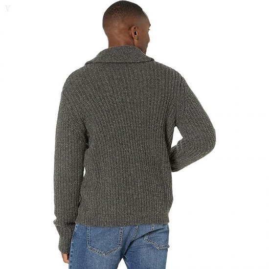 L.L.Bean Classic Raggwool Cardigan Sweater Regular Charcoal ID-tKqlqqpT