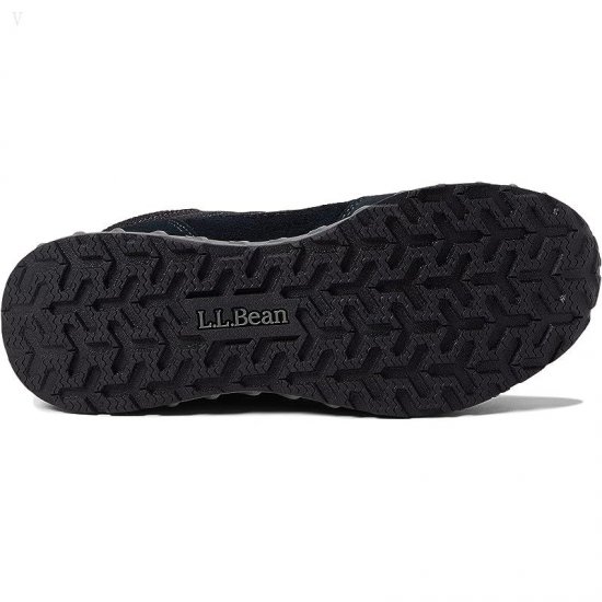 L.L.Bean Snow Sneaker 5 Boot Mid Water Resistant Insulated Lace-Up Black/Black ID-A6frHqRZ