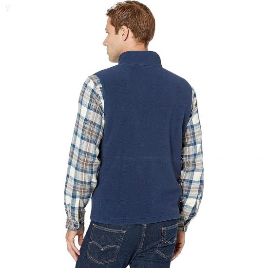 L.L.Bean Mountain Classic Fleece Vest Nautical Navy ID-VVE2EkHj