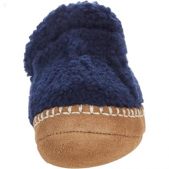 L.L.Bean Cozy Slipper Bootie (Toddler) Bright Navy ID-7n8ftKxH