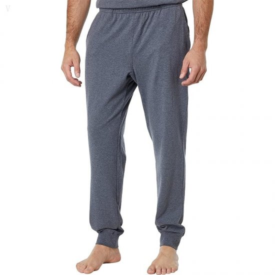 L.L.Bean Wicked Soft Knit Pajamas Short Sleeve Regular Gray Heather Katahdin ID-Vqw1QwoH