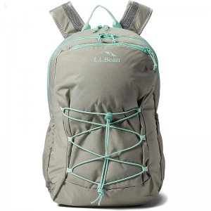 L.L.Bean 30 L Comfort Carry Laptop Pack Mineral Gray/Fresh Mint ID-QJzIO7Bw