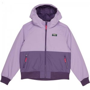 L.L.Bean Warm Up Insulated Jacket (Big Kids) Dusty Violet/Muted Purple ID-zbiYVs4z